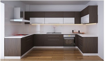 Kính màu ốp tường bếp Màu trắng 1